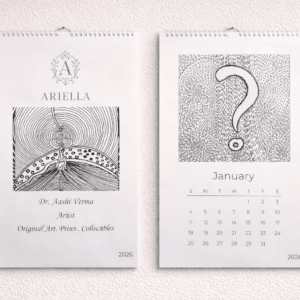 Ariella 2026 – A Limited-Edition Art Wall Calendar (Thoughts Series)