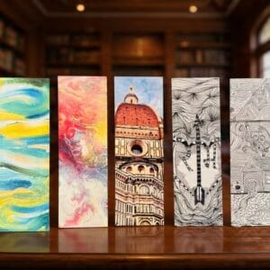 Art Bookmarks – Premium Glossy (2 × 6 inches)